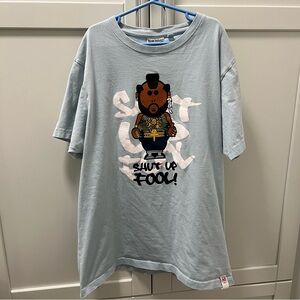 KILLER INSTINCT Mr. T "Shut Up Fool" Graphic T-Shirt Men's Size Large